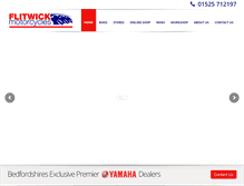 Tablet Screenshot of flitwickmotorcycles.co.uk
